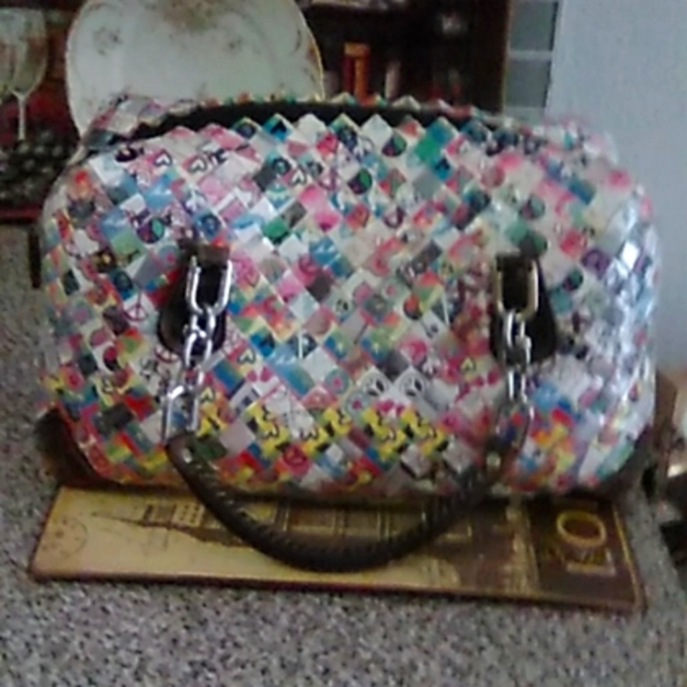 Nahui Ollin multi printed speedy handbag